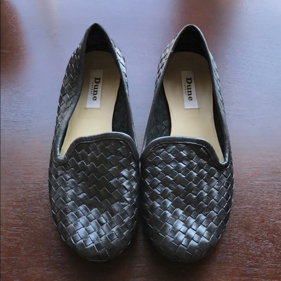 dune woven loafers
